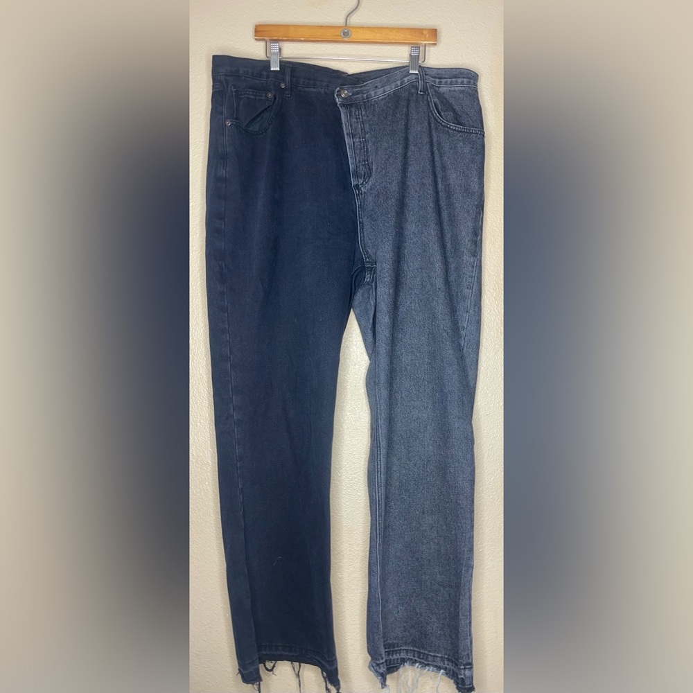 Black and Grey Jeans